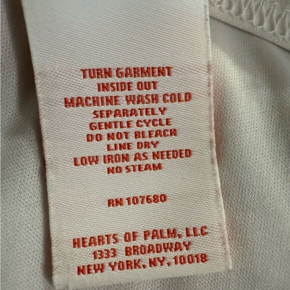 White Skort Size 16 Hearts of Palm - Picture 4 of 4